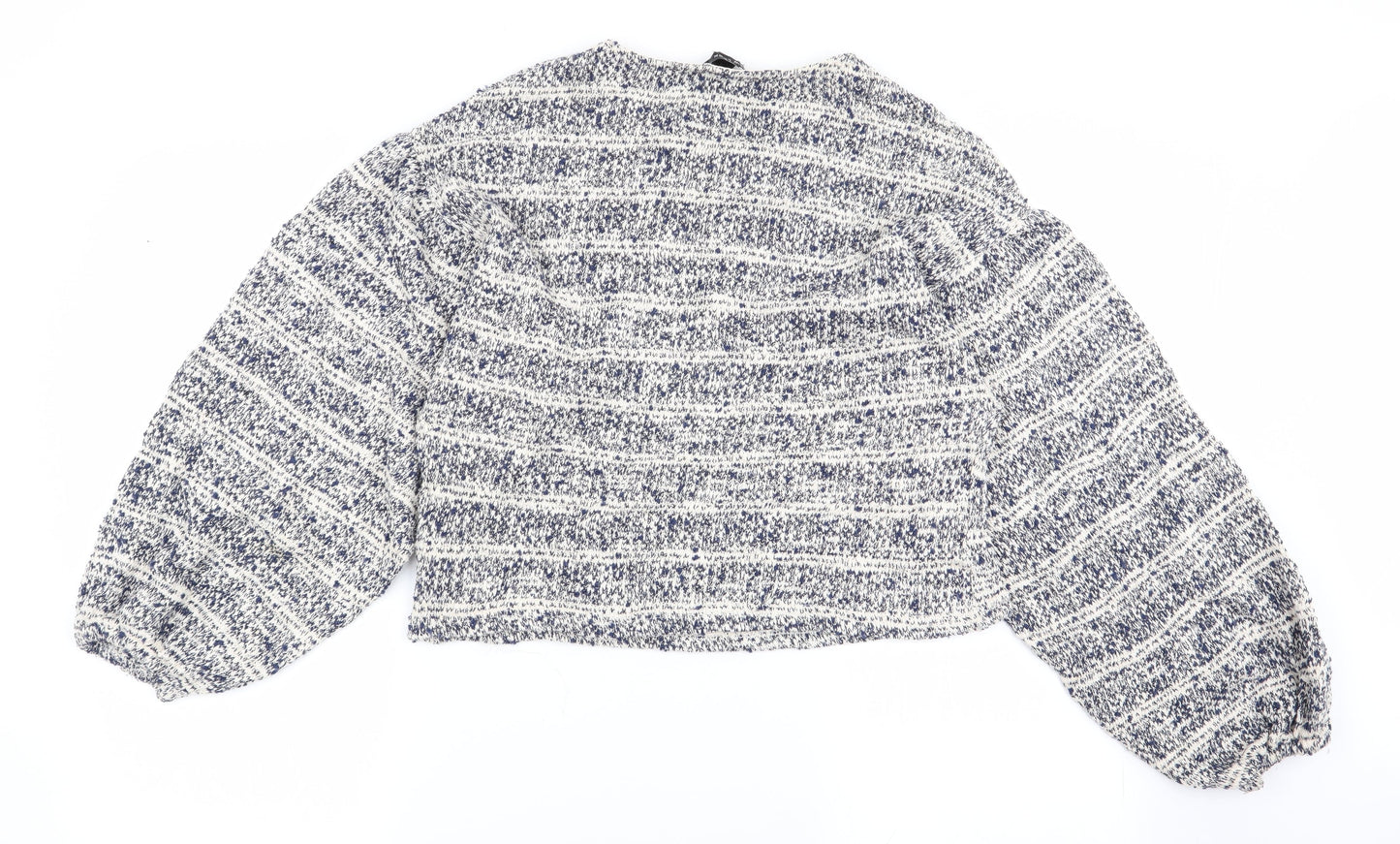 New Look Womens Multicoloured Geometric  Pullover Jumper Size M