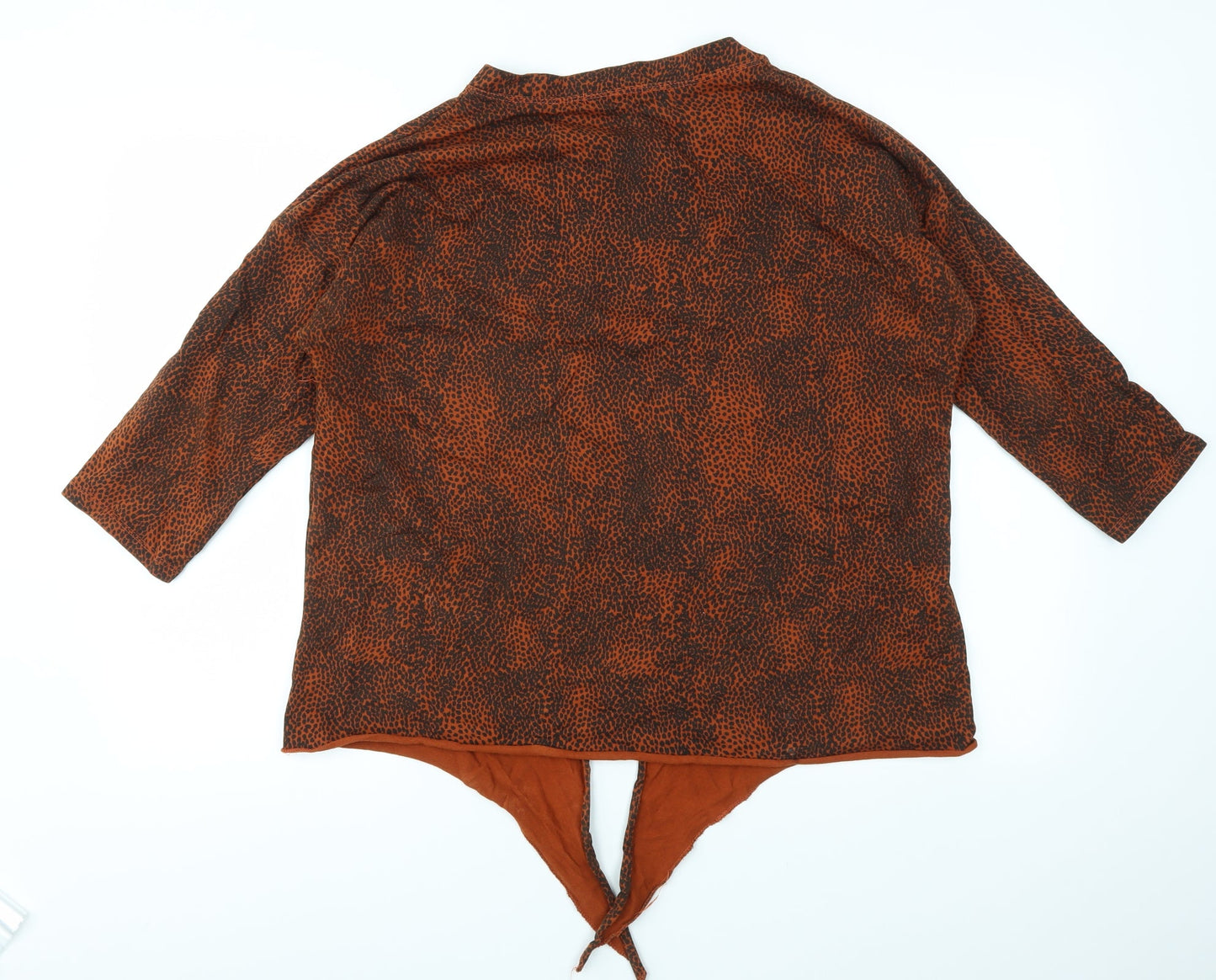 Alexara Womens Multicoloured Animal Print  Pullover Jumper Size M
