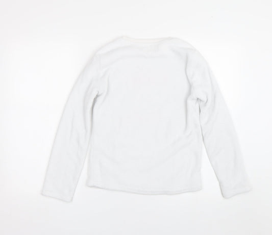 Pep&co Girls White   Top Pyjama Top Size 11-12 Years