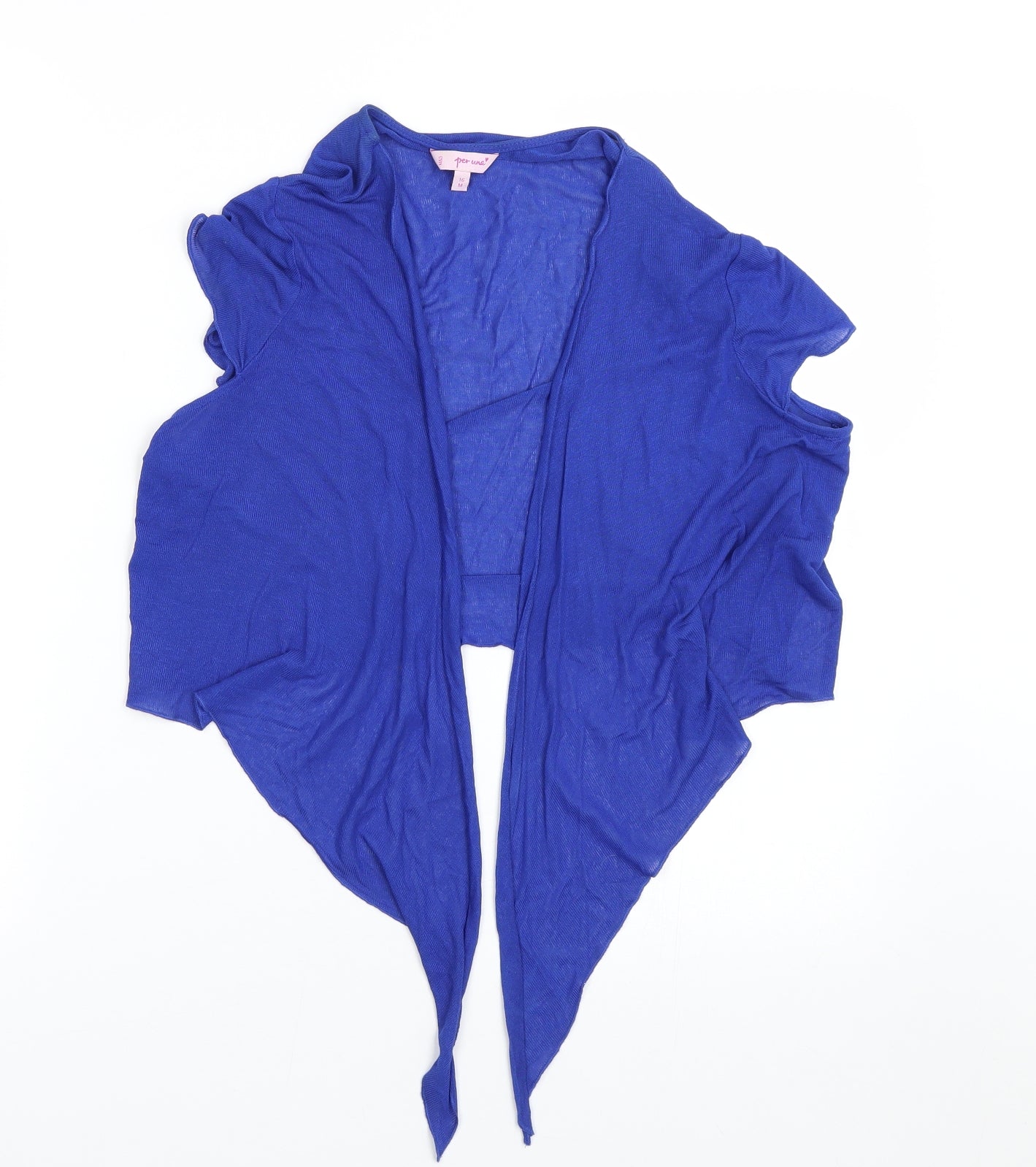 Per Una Womens Blue   Cape Jumper Size 16
