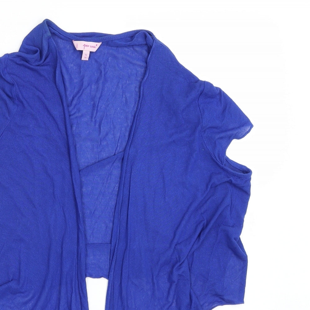 Per Una Womens Blue   Cape Jumper Size 16