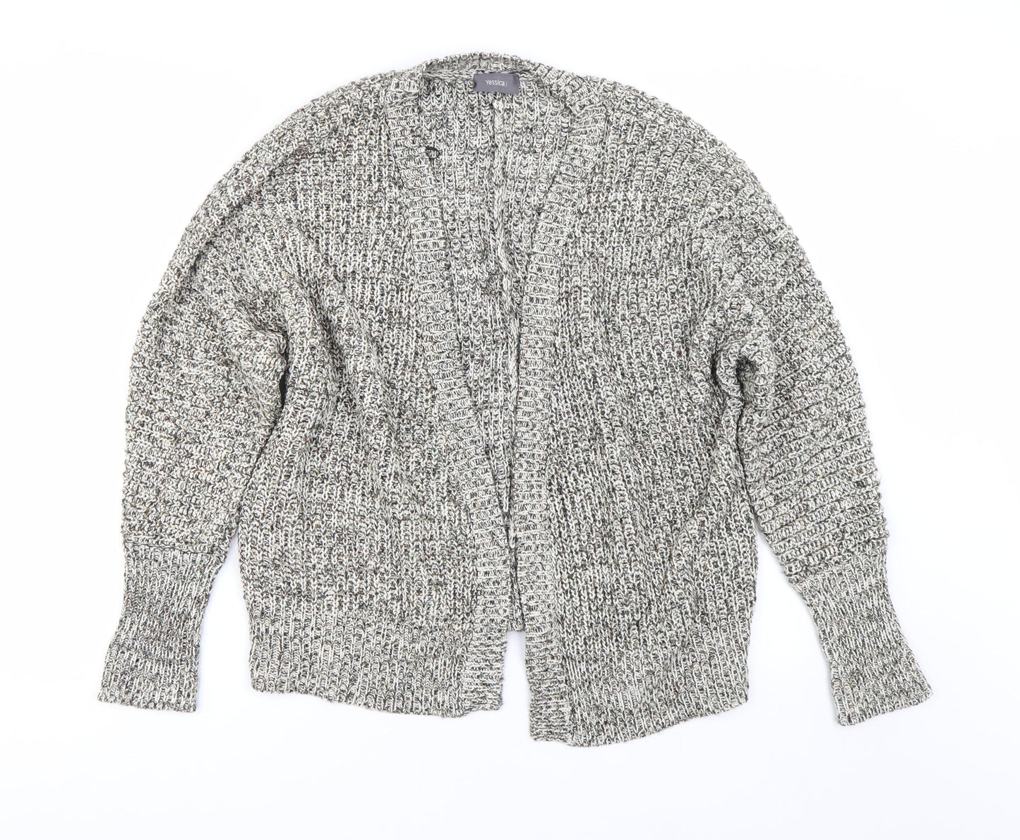 Yessica Womens Multicoloured   Cardigan Jumper Size M