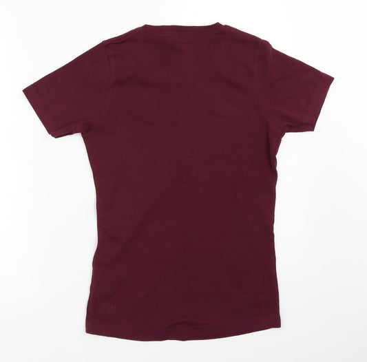 Tee-Jays Womens Purple   Basic T-Shirt Size S