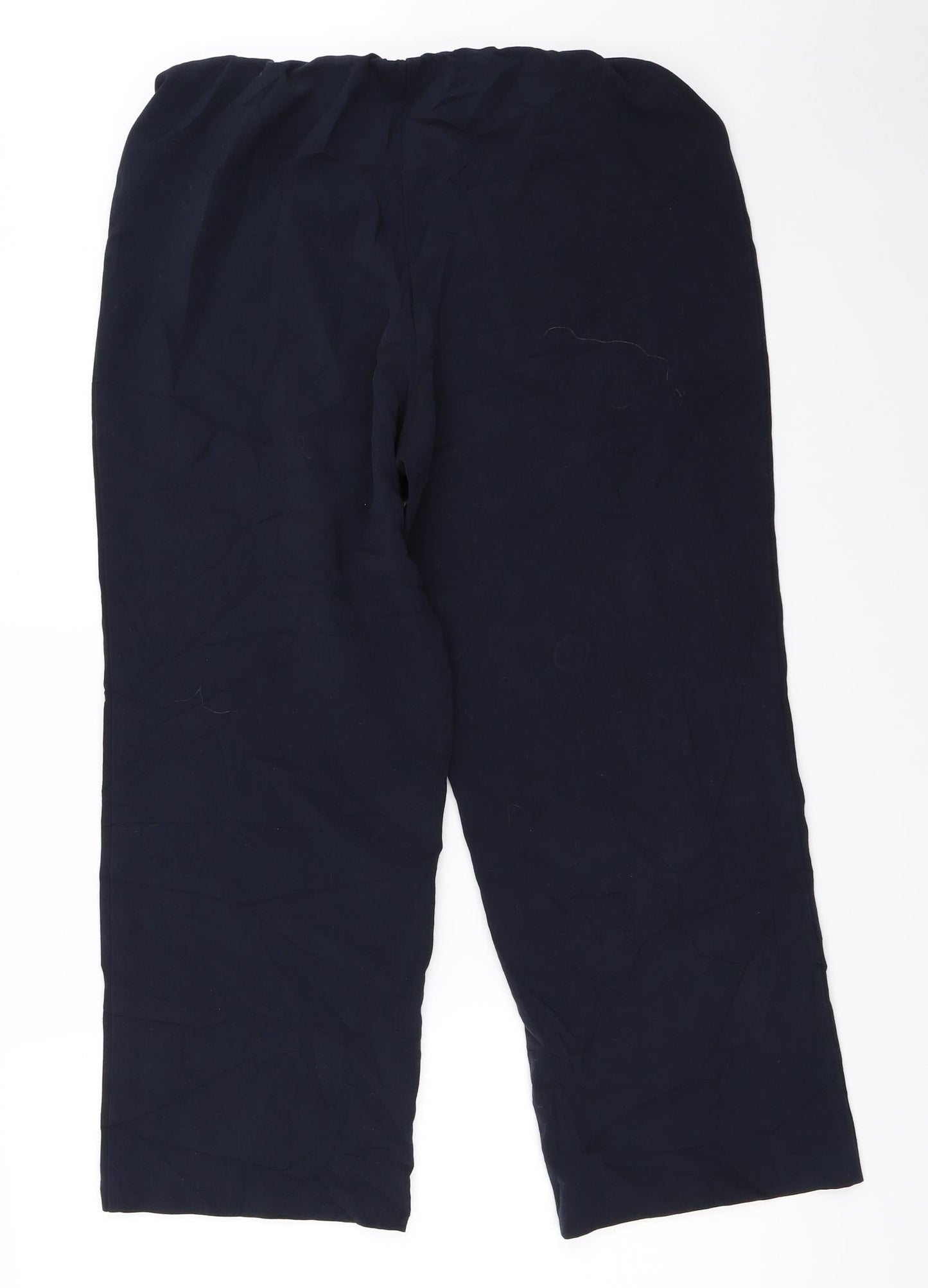 Sarah Hamilton Womens Blue   Trousers  Size 14 L25 in