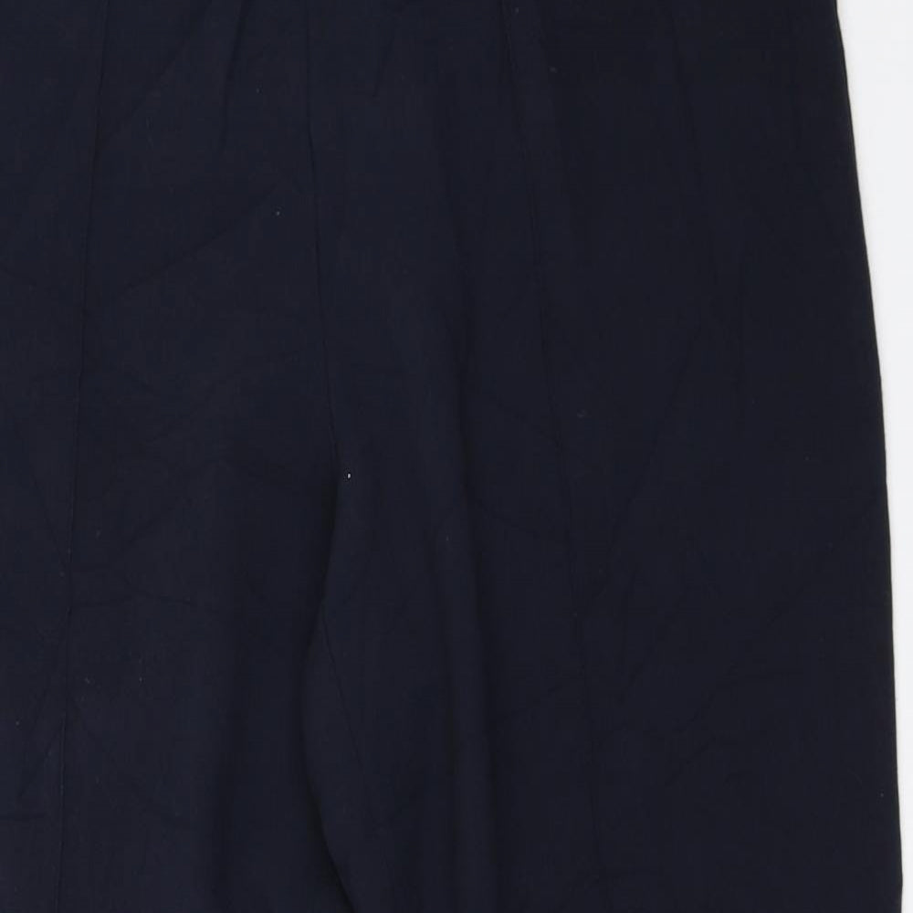 Sarah Hamilton Womens Blue   Trousers  Size 14 L25 in