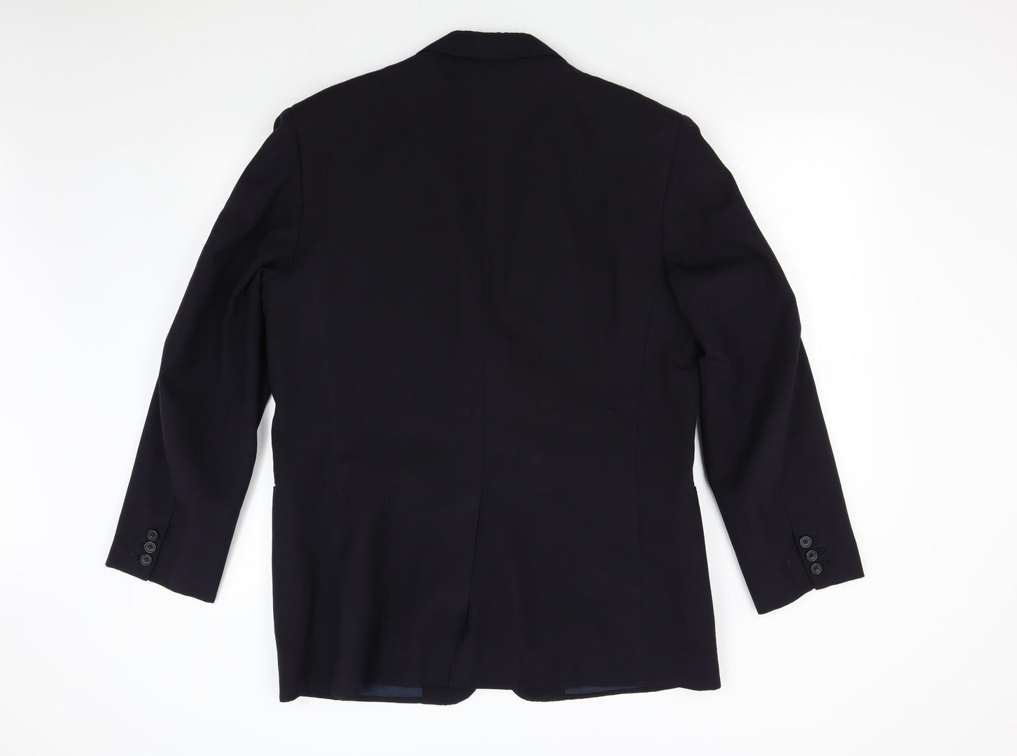 Preworn Mens Blue   Jacket Suit Jacket Size 42