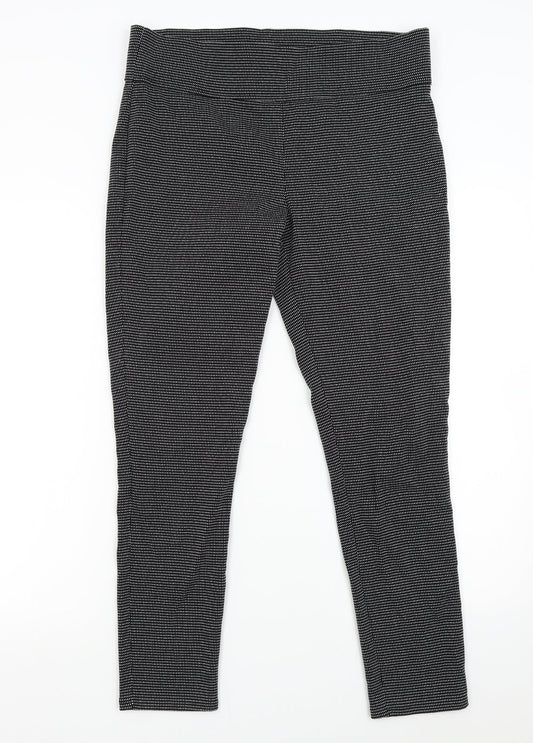 Nutbeg Womens Black   Trousers  Size 14 L27 in