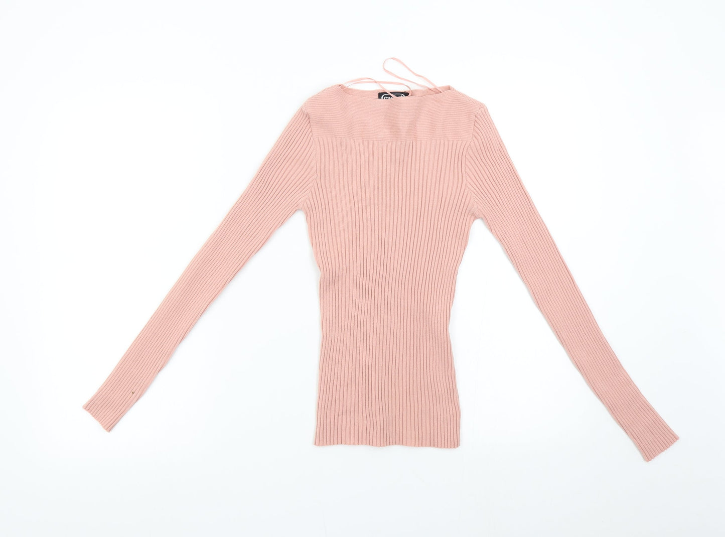 Cashel Womens Pink  Knit Pullover Jumper Size XL