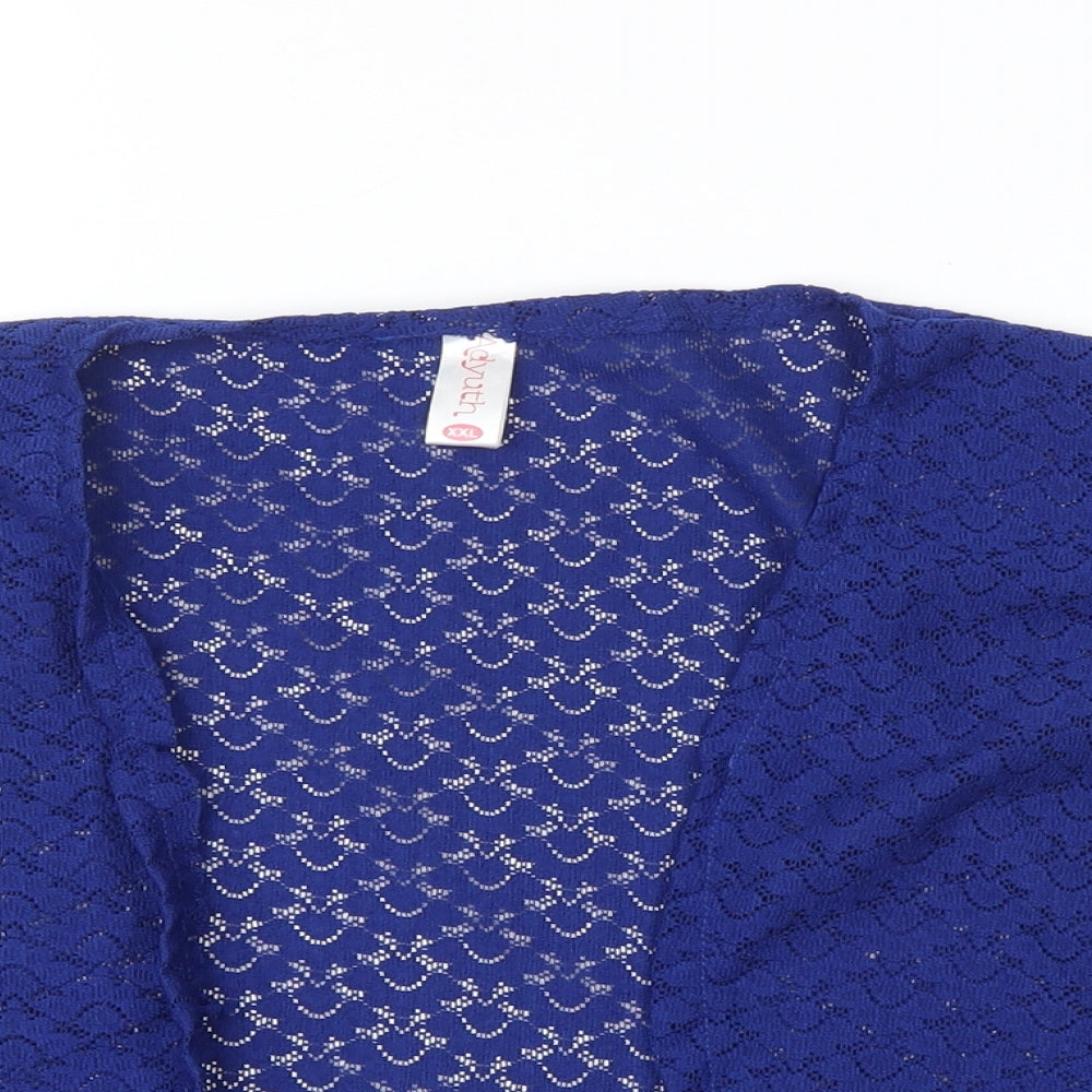 Adyuth Womens Black   Cardigan Jumper Size 2XL