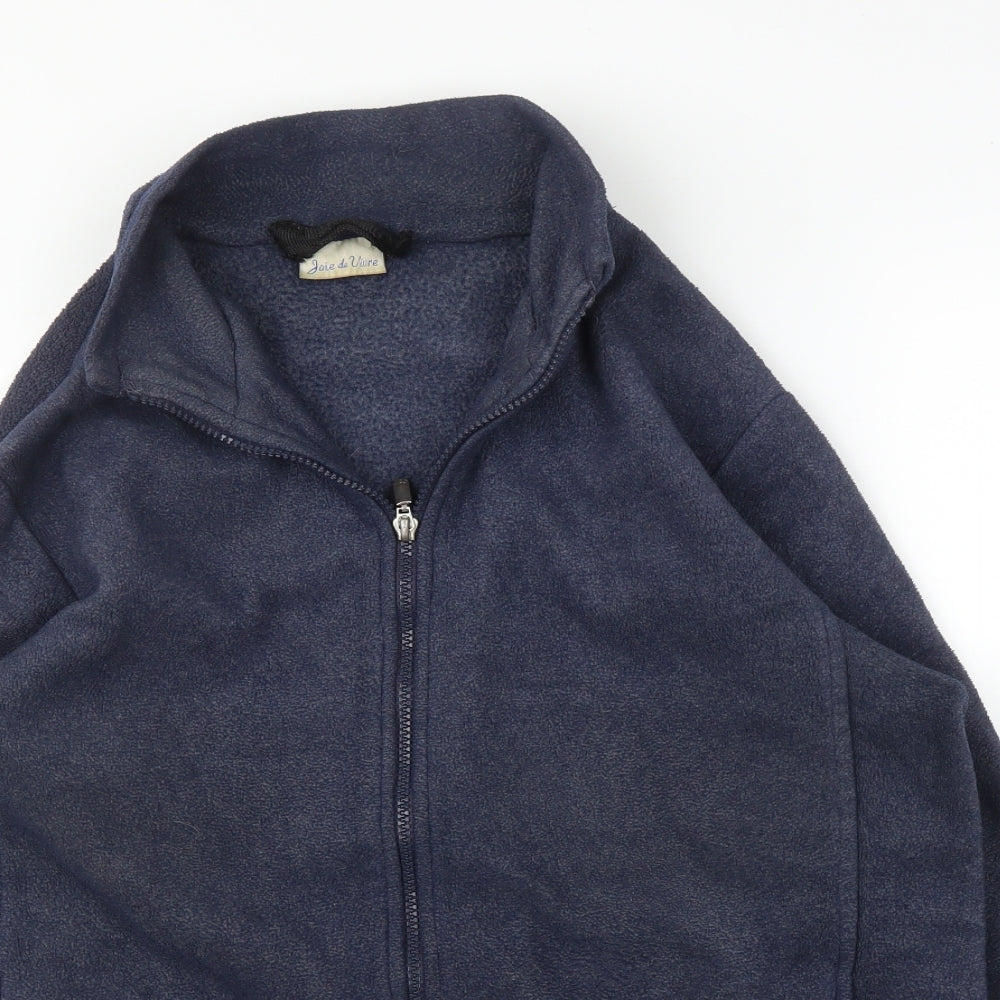 Joie De Viure Womens Blue   Full Zip Jumper Size 12