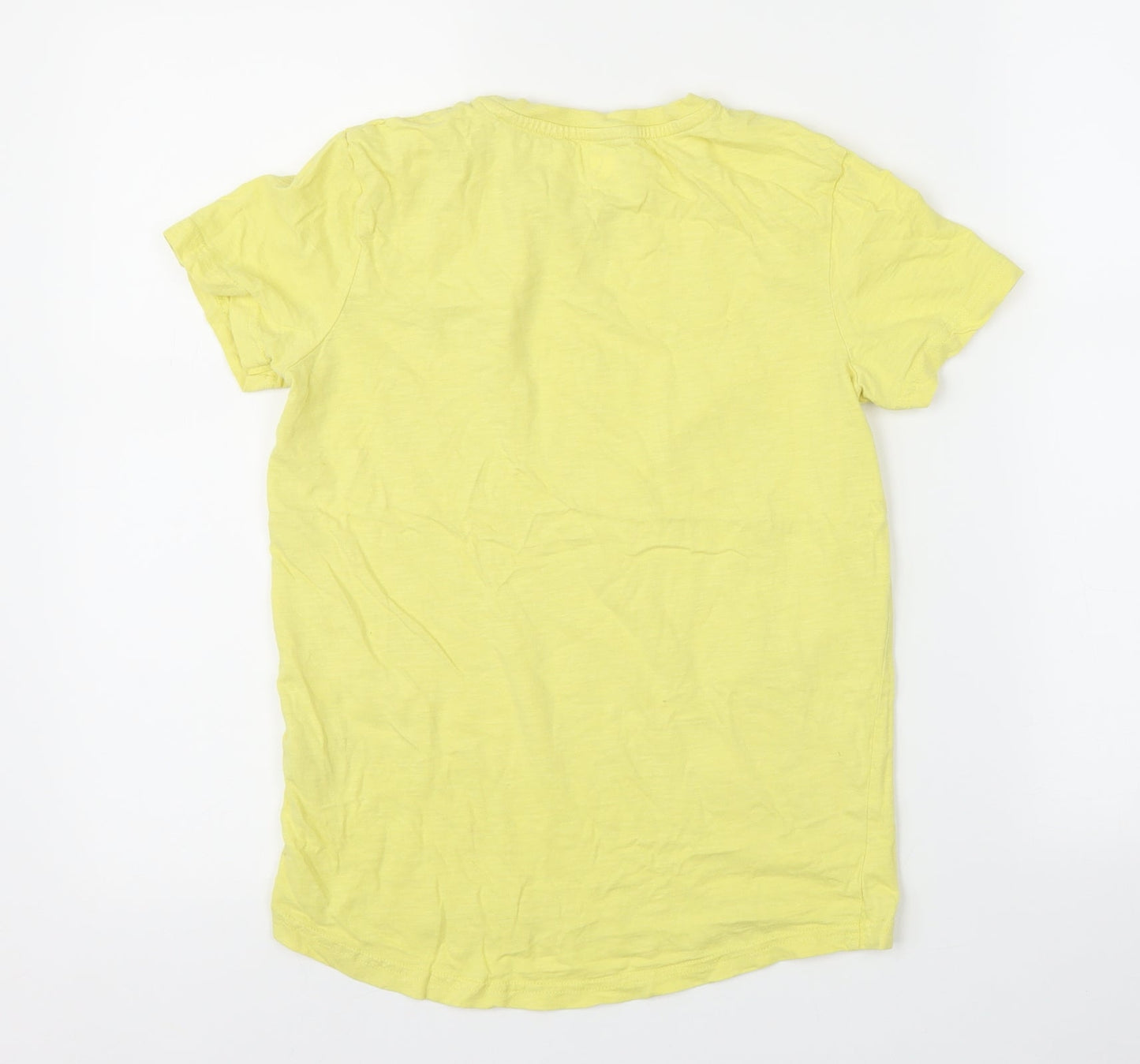 Very Boys Yellow   Basic T-Shirt Size 10 Years