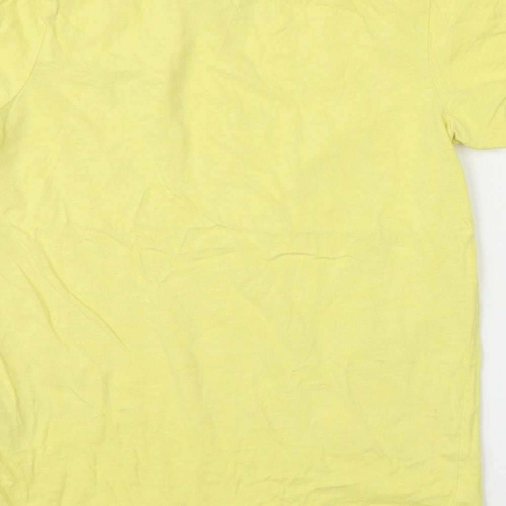 Very Boys Yellow   Basic T-Shirt Size 10 Years