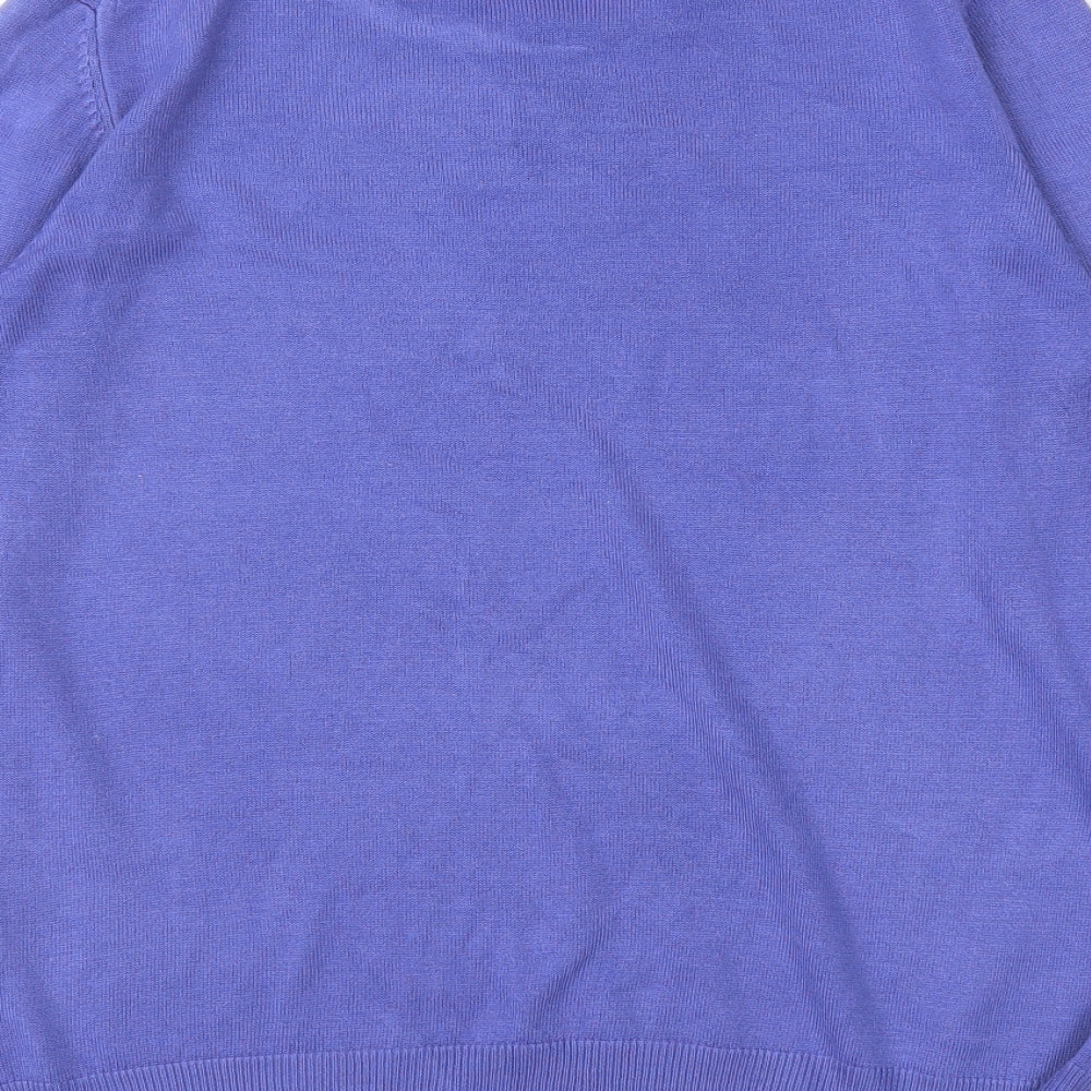 M&S Womens Purple   Pullover Jumper Size 12