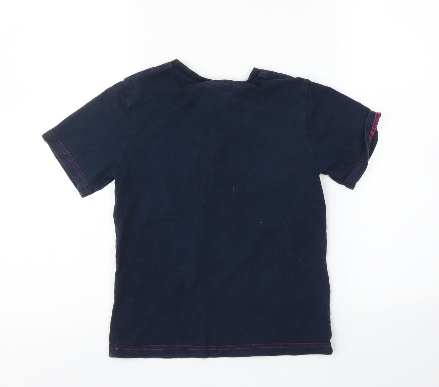Primark Boys Blue   Basic T-Shirt Size 7 Years