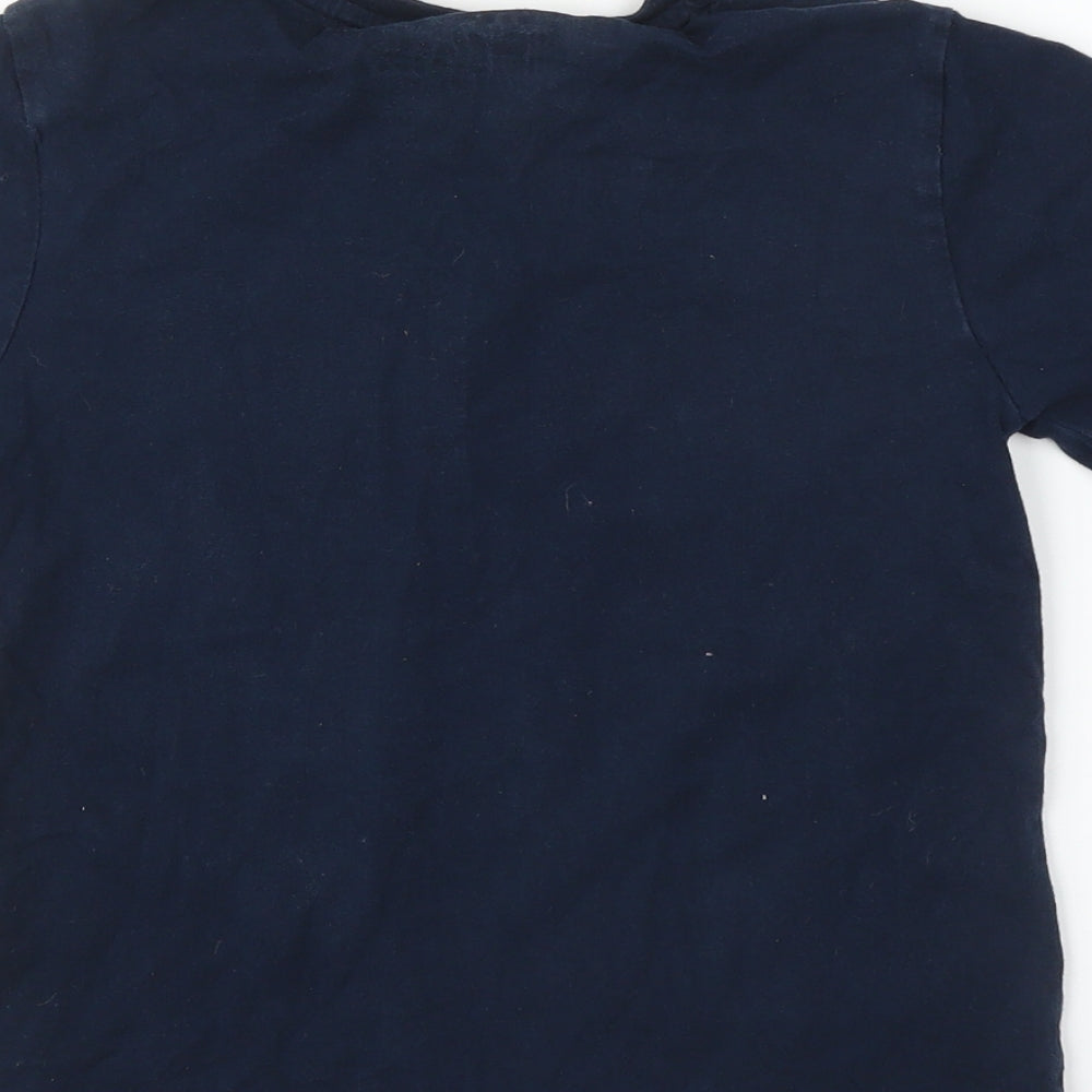 Primark Boys Blue   Basic T-Shirt Size 7 Years