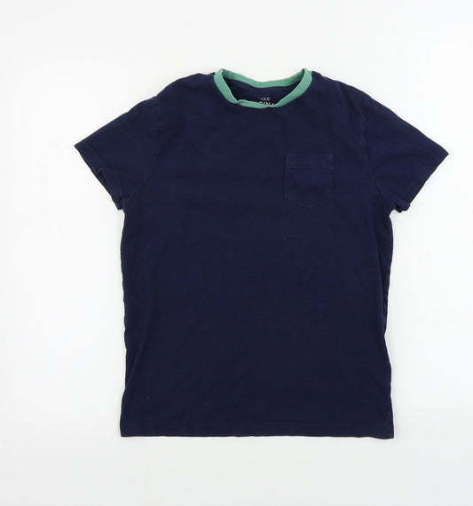 Marks and Spencer  Boys Blue   Basic T-Shirt Size 10-11 Years