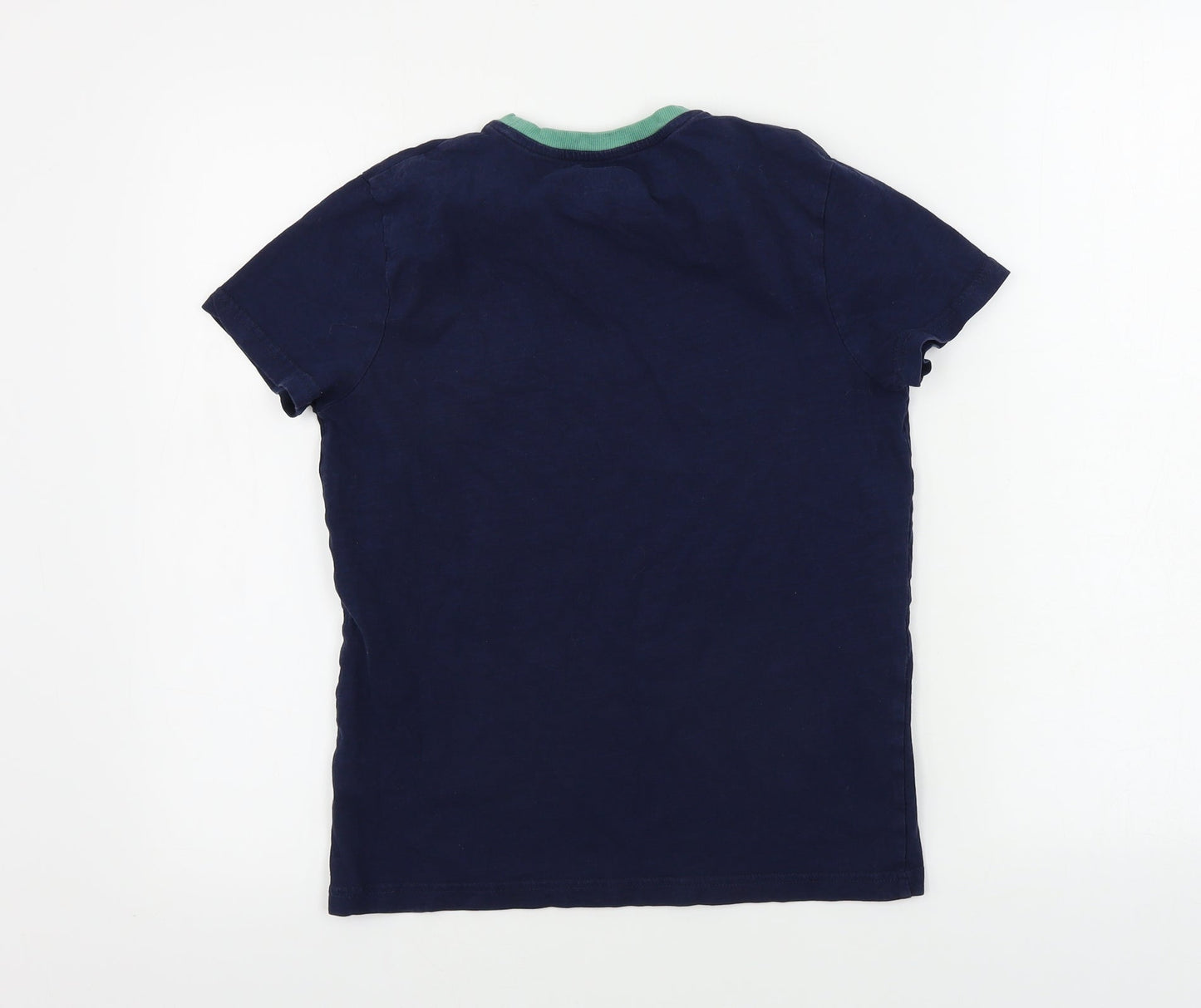 Marks and Spencer  Boys Blue   Basic T-Shirt Size 10-11 Years