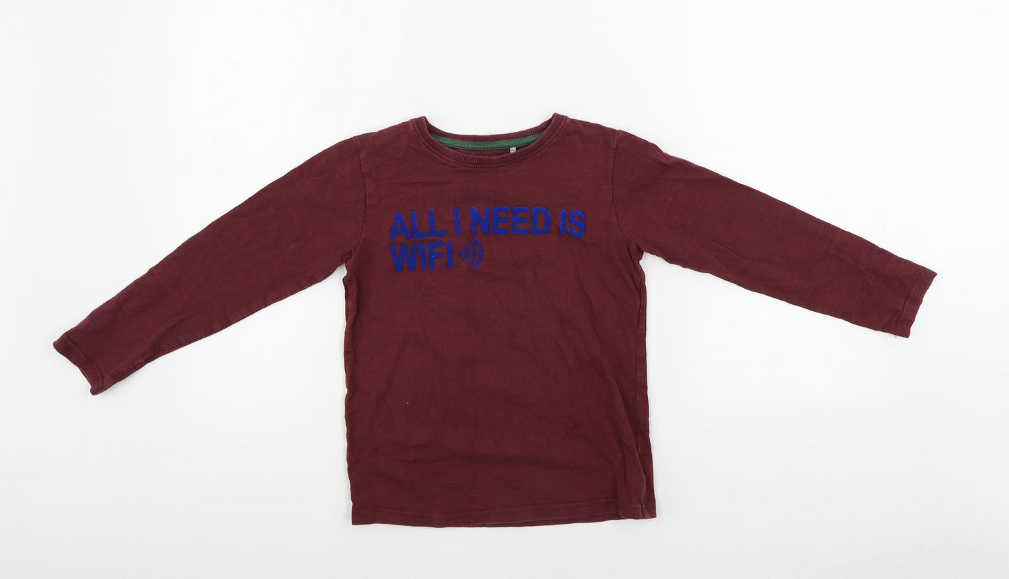NEXT  Boys Brown   Basic T-Shirt Size 8 Years
