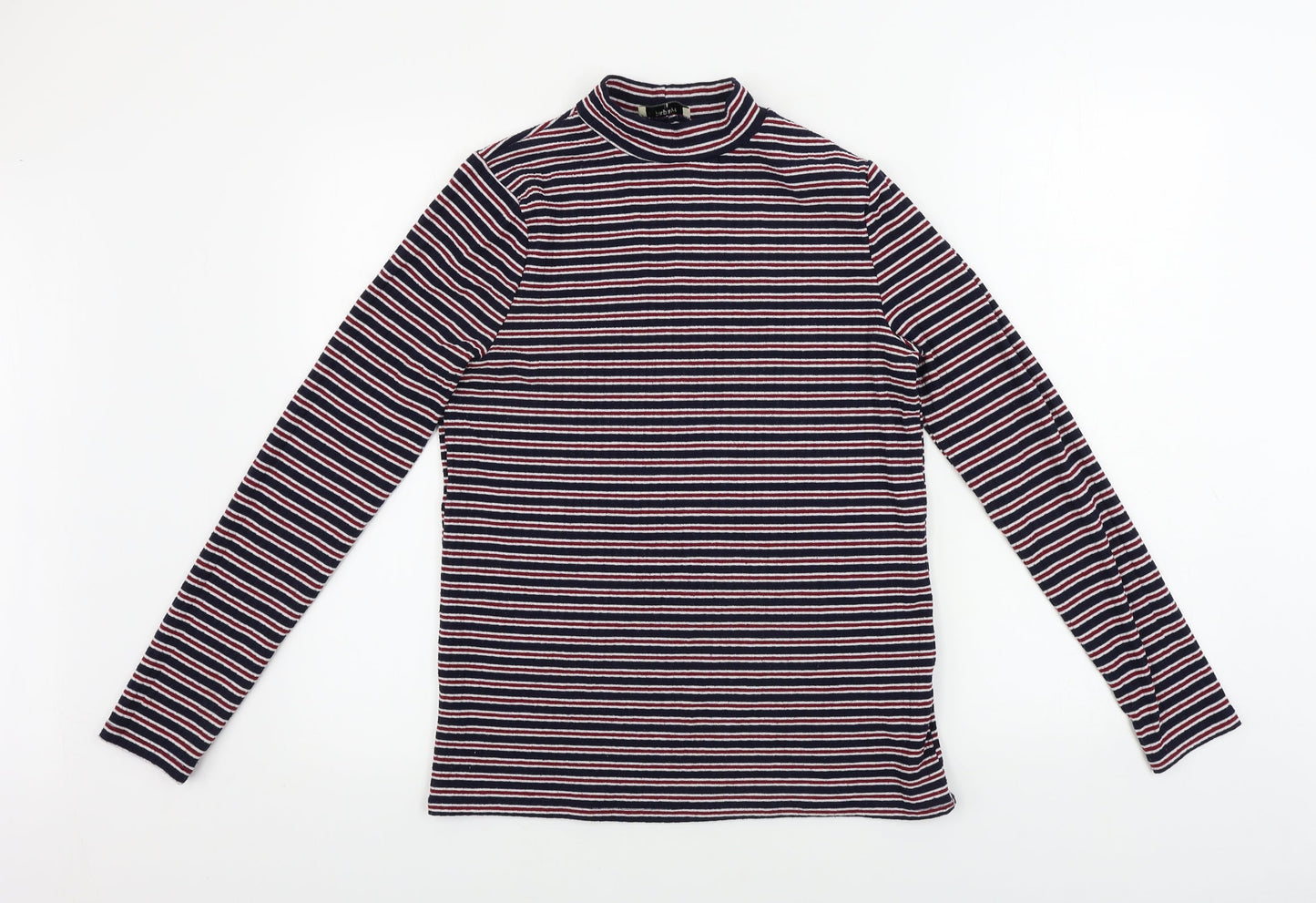 Papaya  Womens Red Striped  Pullover Jumper Size 14