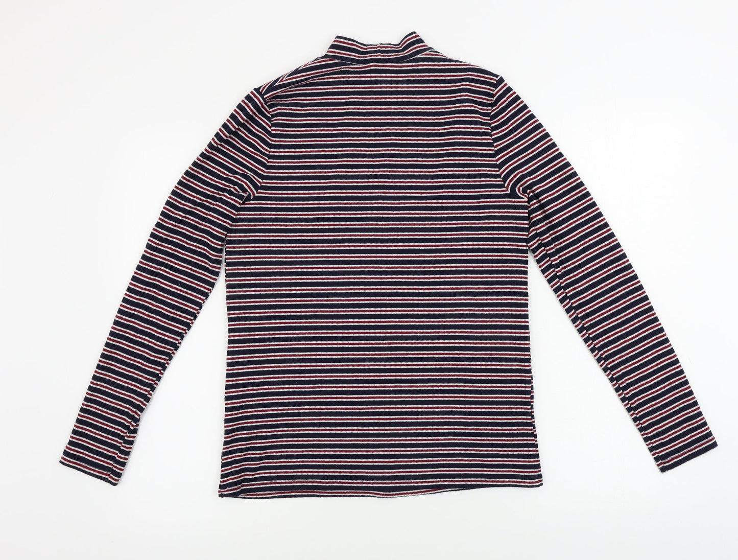 Papaya  Womens Red Striped  Pullover Jumper Size 14