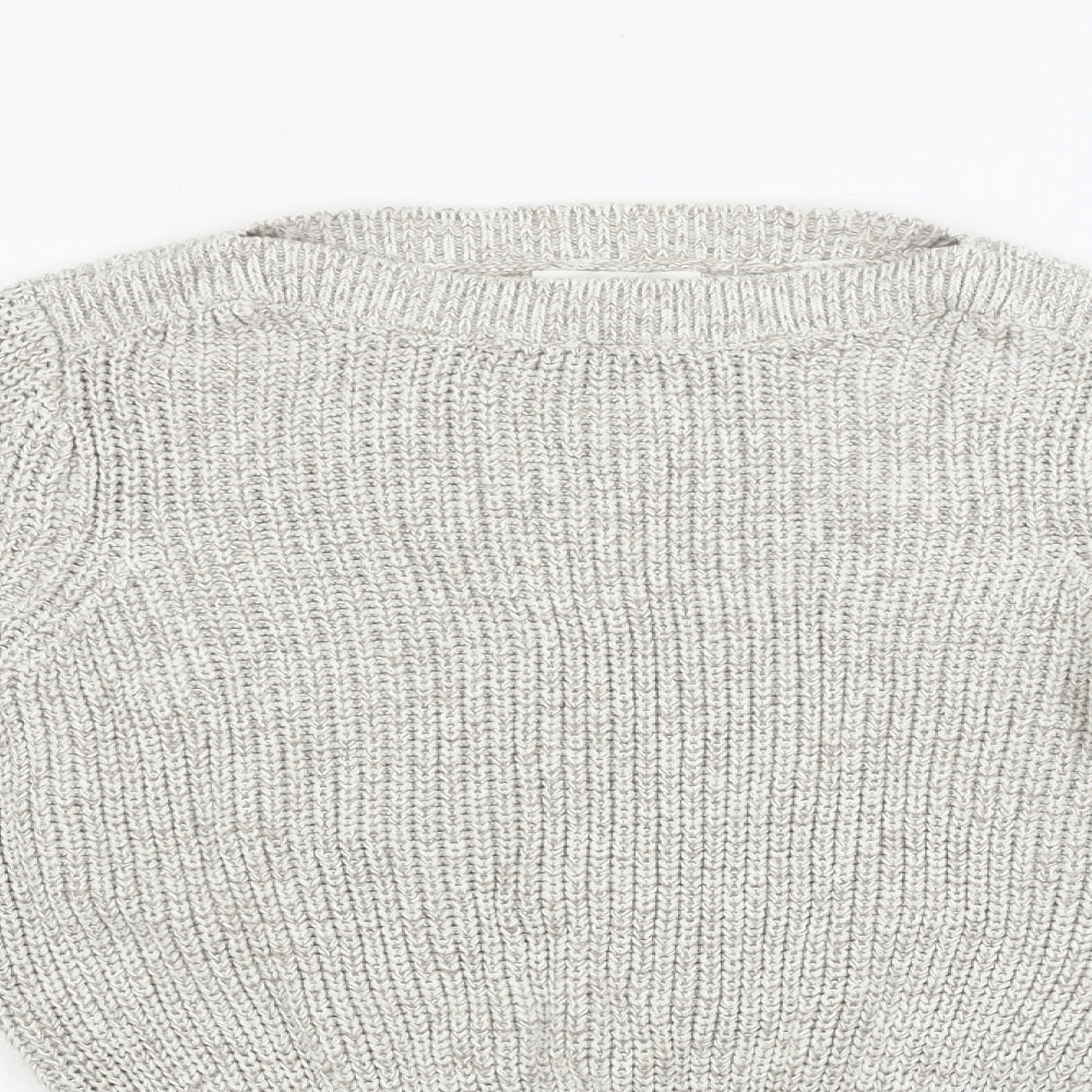 H&M  Womens Beige   Pullover Jumper Size XS