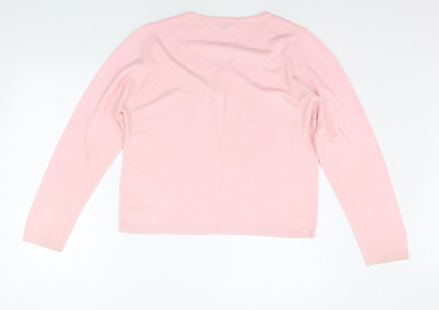 Debbie Morgan Womens Pink   Pullover Jumper Size XL