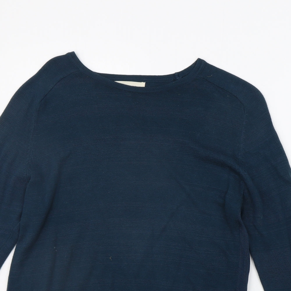 River Island Womens Green Houndstooth  Pullover Jumper Size S