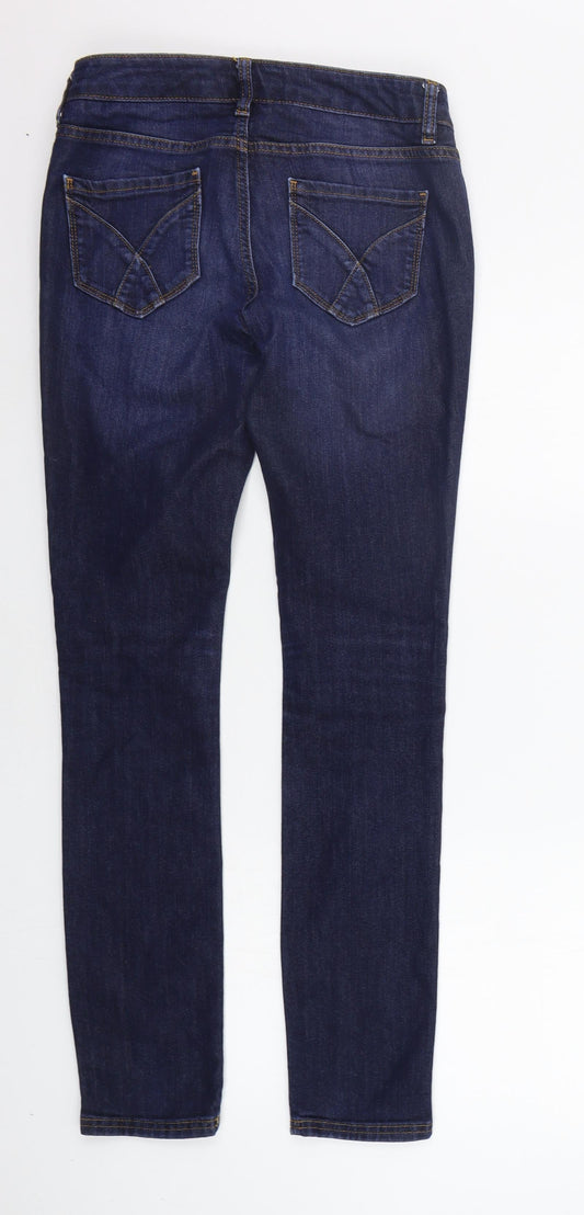 Crew Clothing Womens Blue   Straight Jeans Size 26 in L30 in