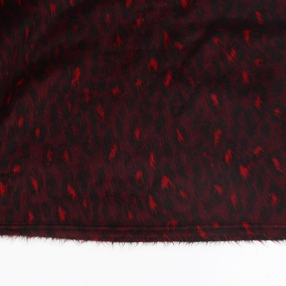 New Look Womens Red Geometric  Pullover Jumper Size S