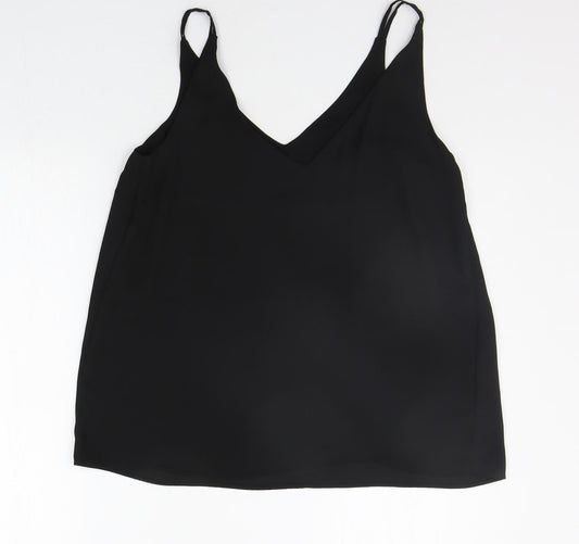 Matalan Womens Black   Basic Tank Size 10