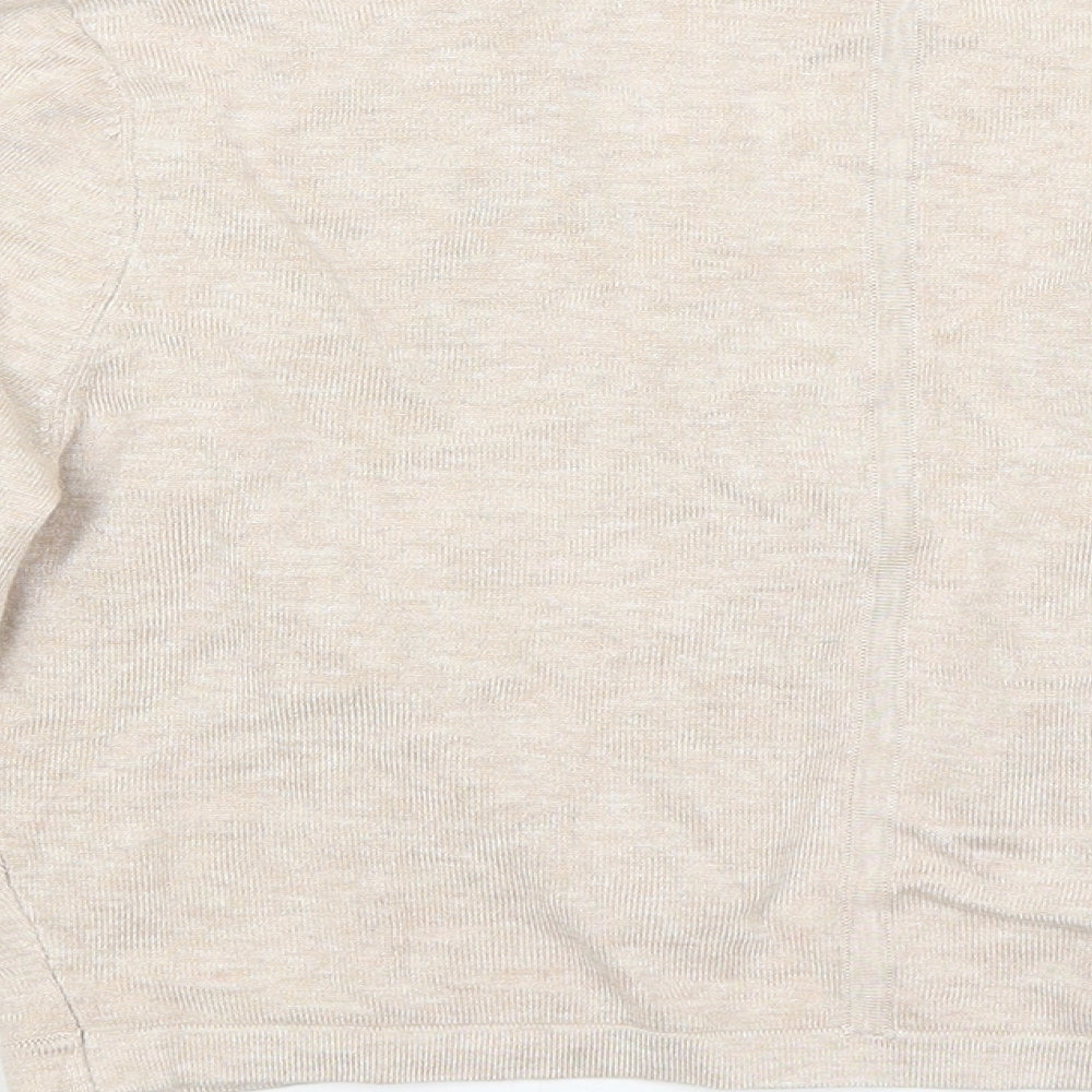 Roman Womens Beige   Cardigan Jumper Size 14