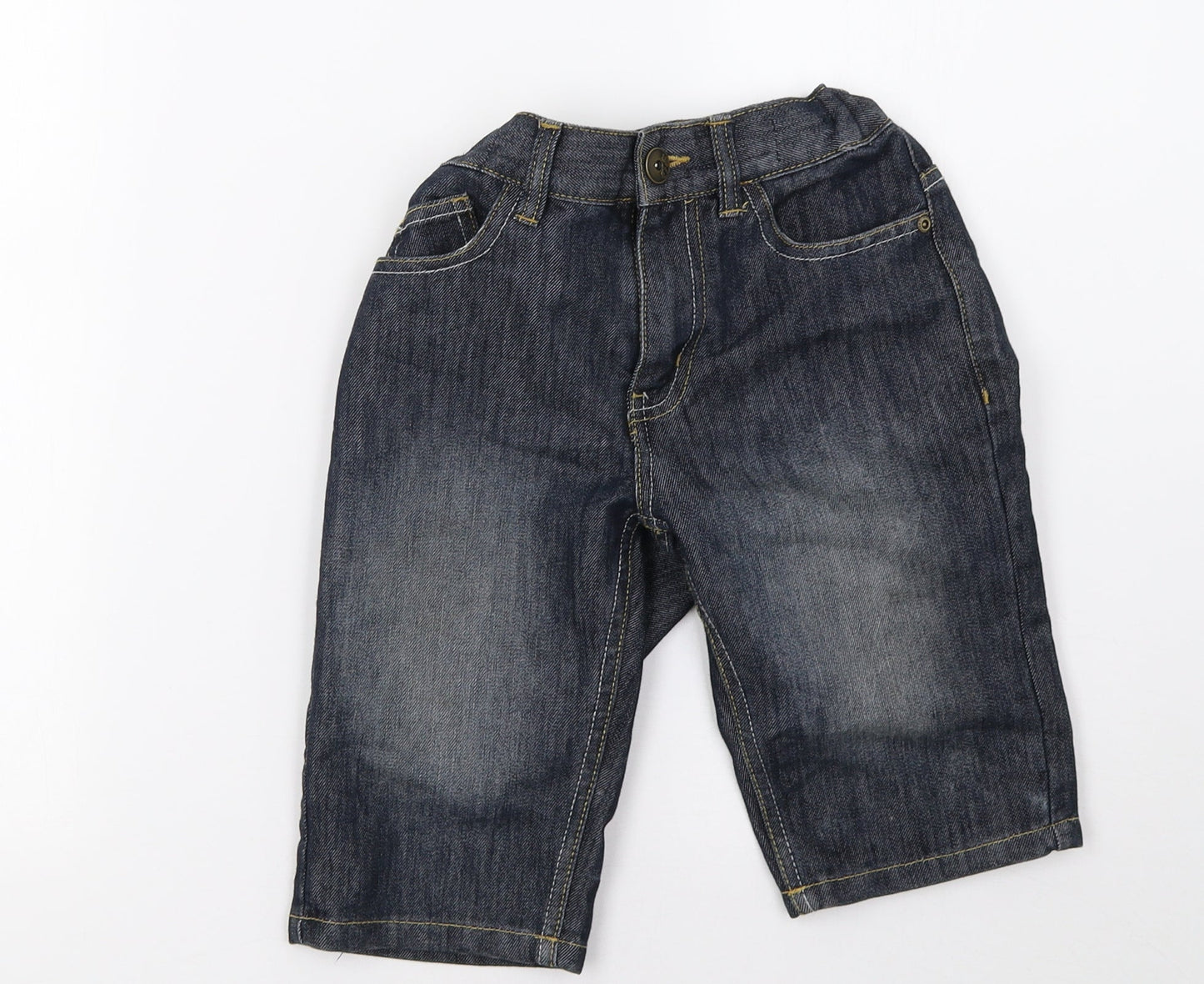 Urban Outlaws Boys Blue  Denim Straight Jeans Size 9 Months