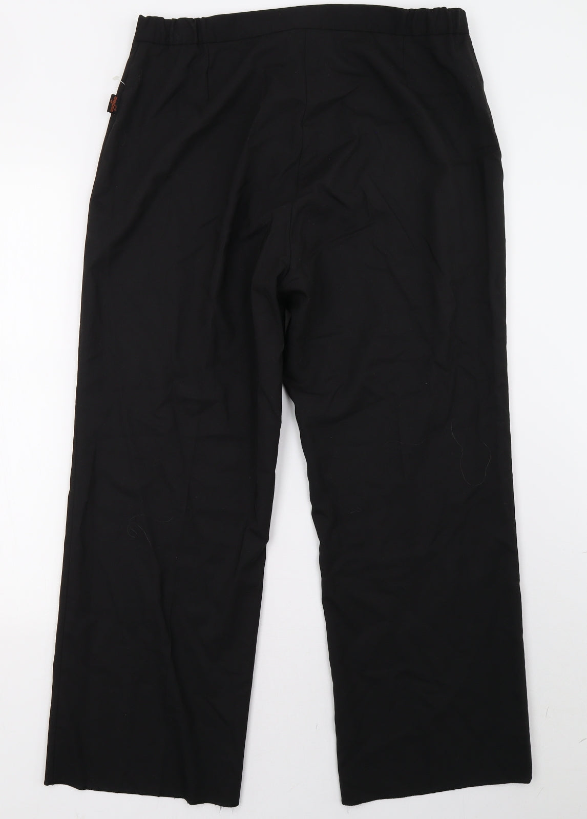 Preworn Womens Black   Trousers  Size 18 L30 in