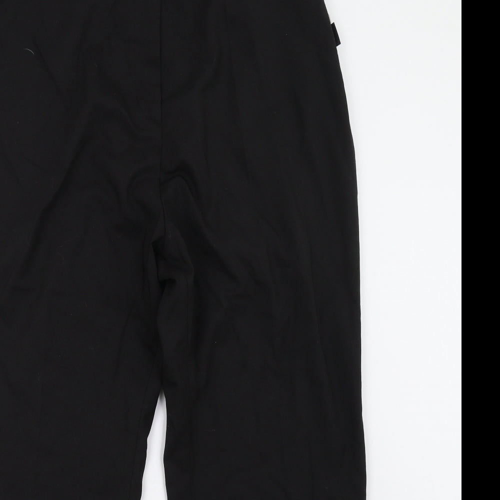 Preworn Womens Black   Trousers  Size 18 L30 in
