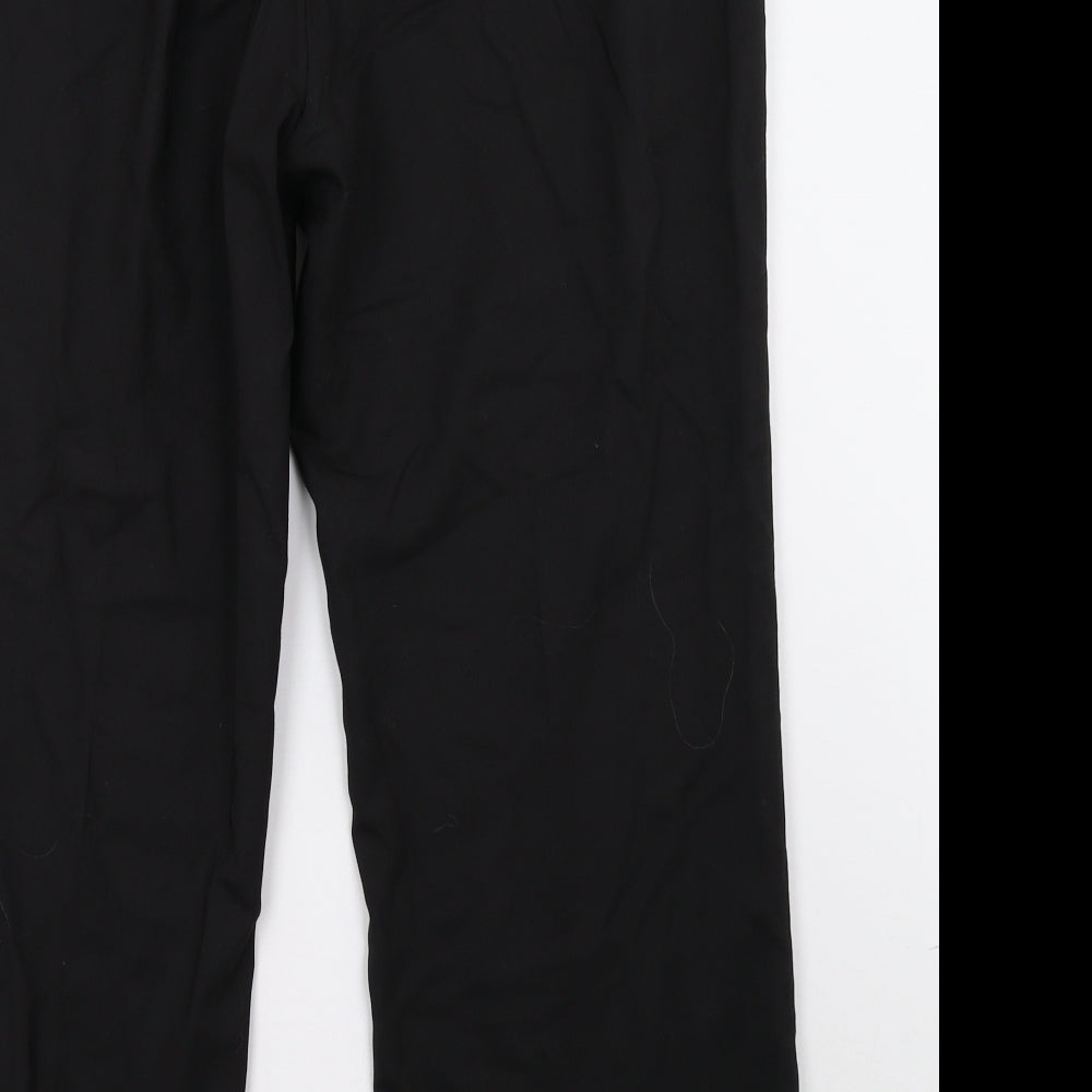 Preworn Womens Black   Trousers  Size 18 L30 in
