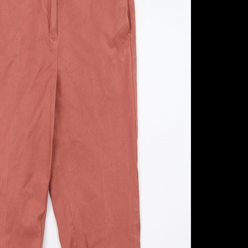 Marks and Spencer Womens Pink   Trousers  Size 8 L26 in