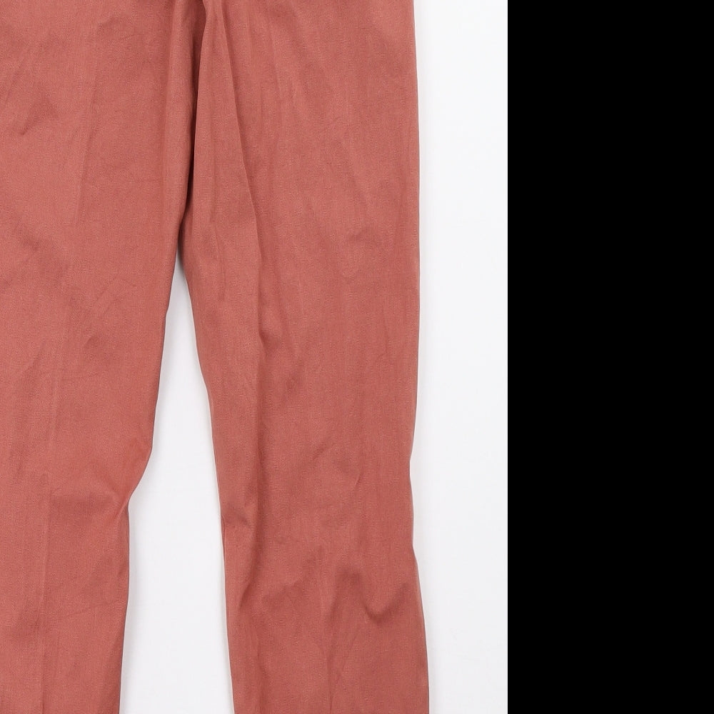 Marks and Spencer Womens Pink   Trousers  Size 8 L26 in