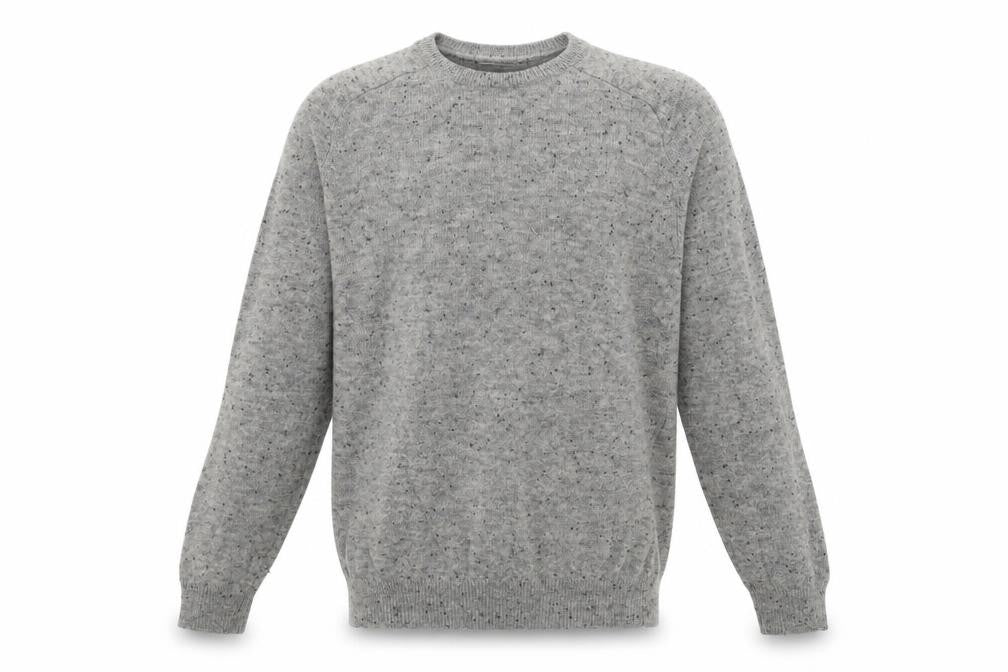 Sainsburys Mens Grey  Knit Pullover Sweatshirt Size XL