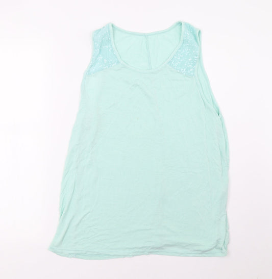 Preworn Womens Green   Basic T-Shirt Size S