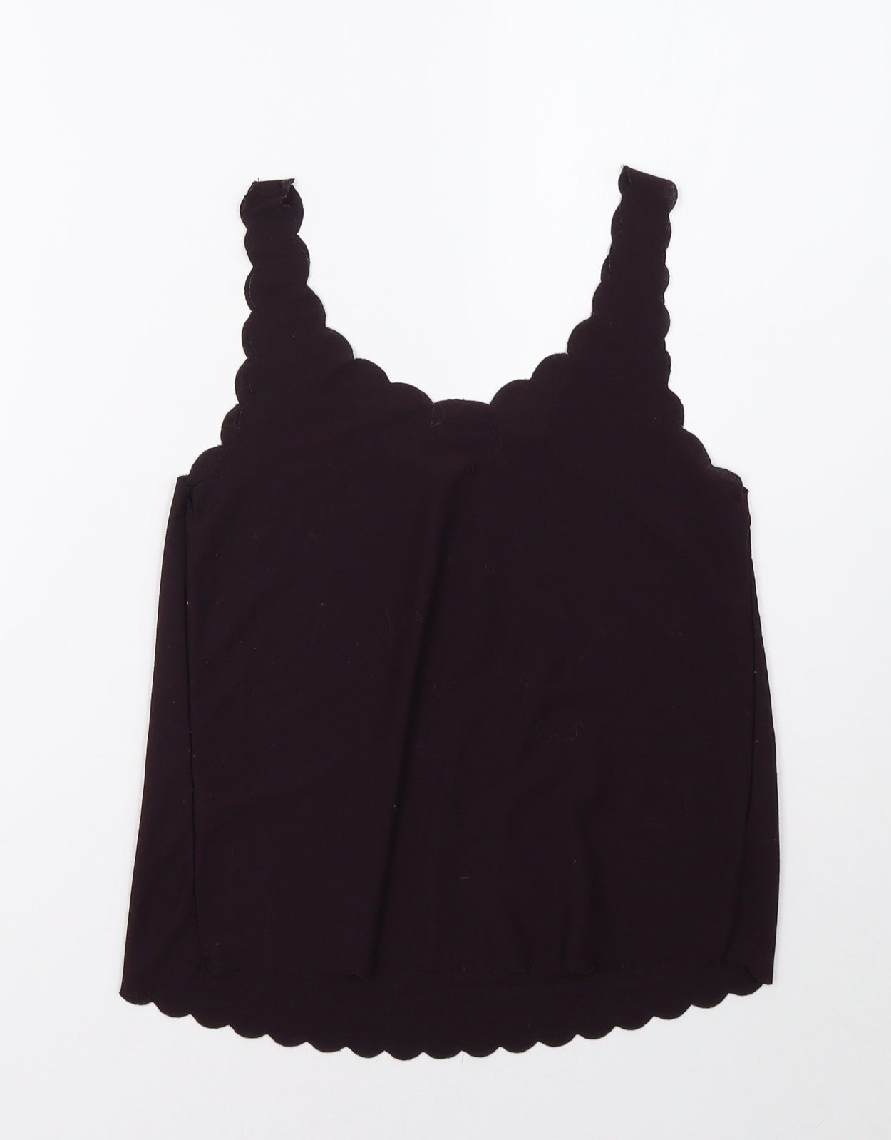 Topshop Womens Purple   Basic Tank Size 8