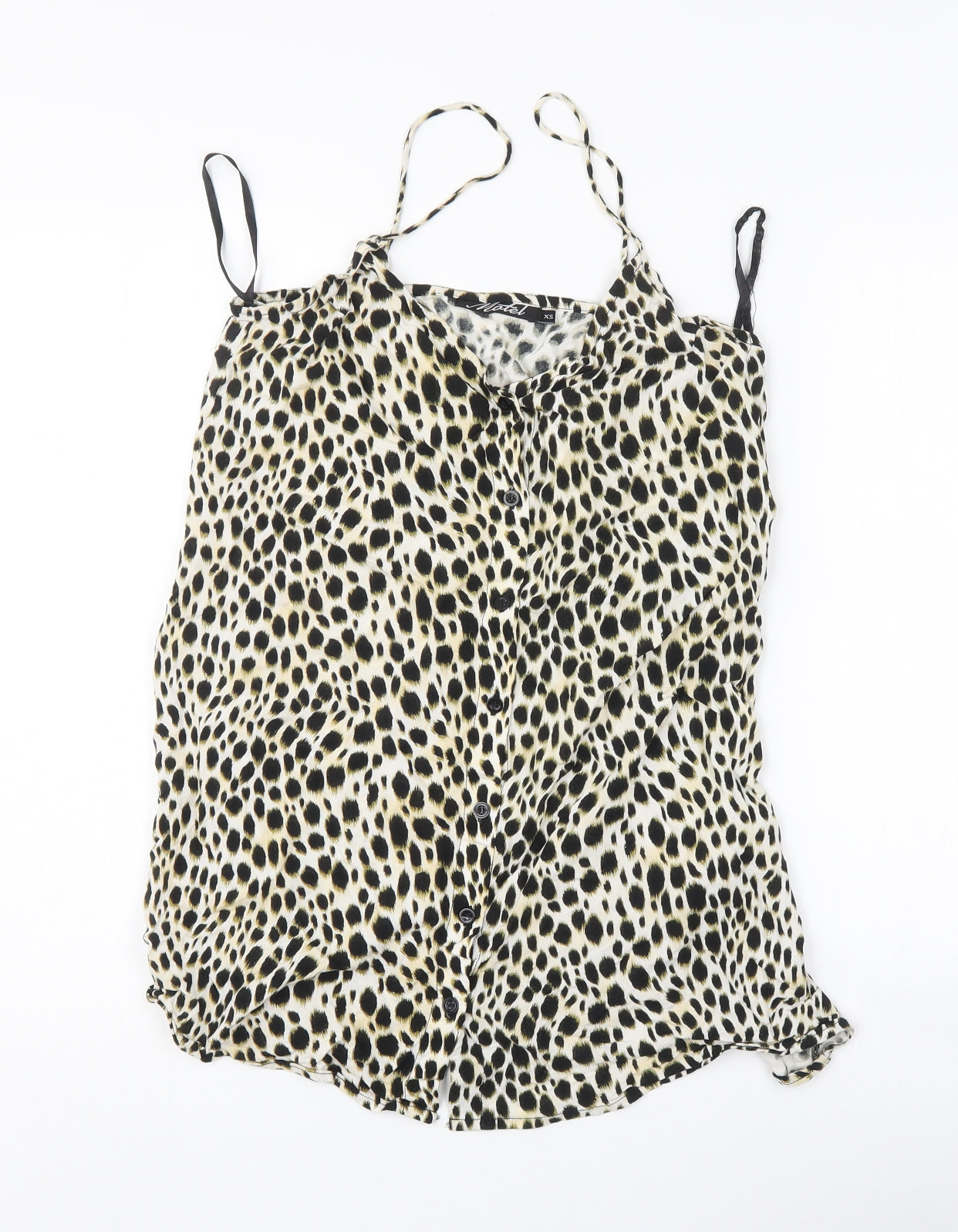 Motel Womens Multicoloured Animal Print  Basic Tank Size XS