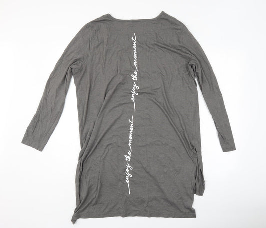 Rainbow Womens Grey   Basic T-Shirt Size L