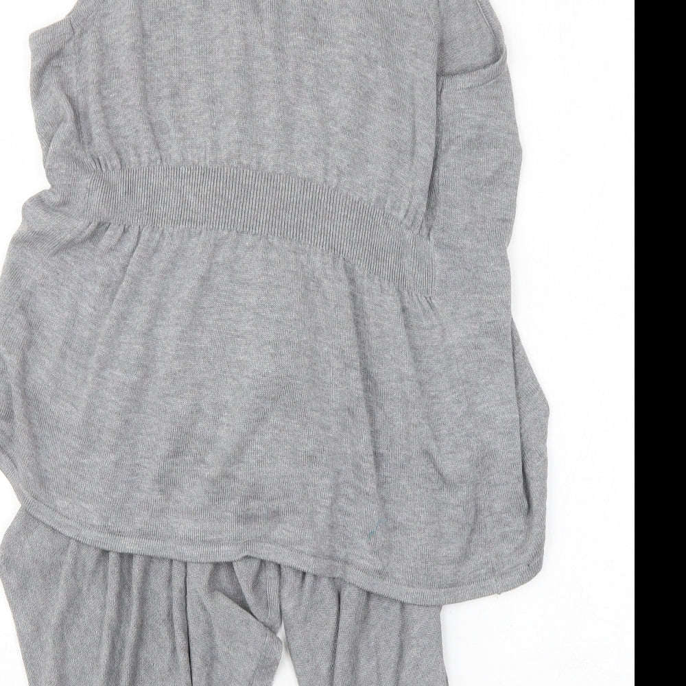 Marks and Spencer Womens Grey   Cardigan Jumper Size M