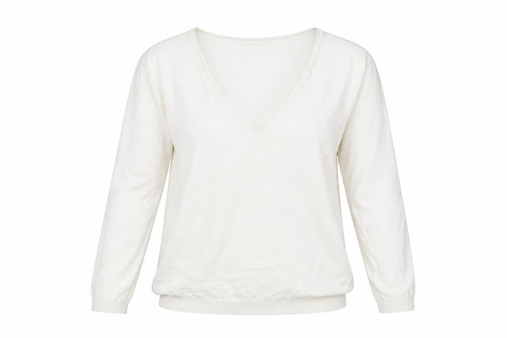 Capsule Womens White Pullover Jumper Size 14
