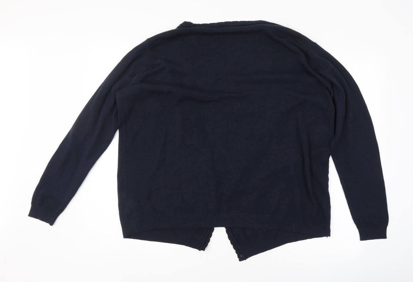 isle Womens Blue   Cardigan Jumper Size L