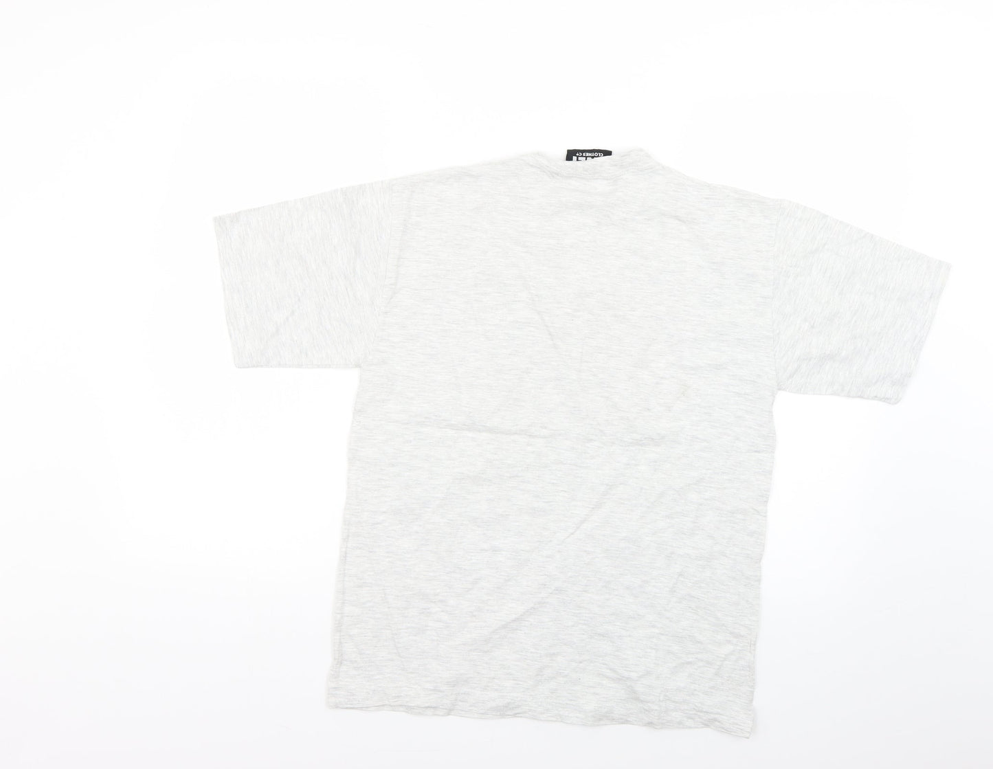 the only clothes Boys Grey   Basic T-Shirt Size 12-13 Years