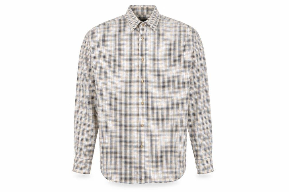 havers collection Mens Multicoloured Check   Button-Up Size L