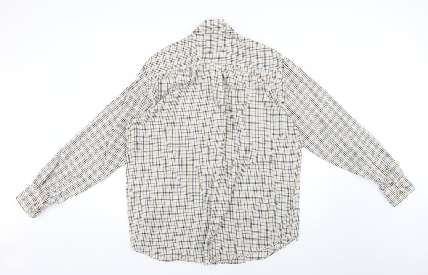 havers collection Mens Multicoloured Check   Button-Up Size L