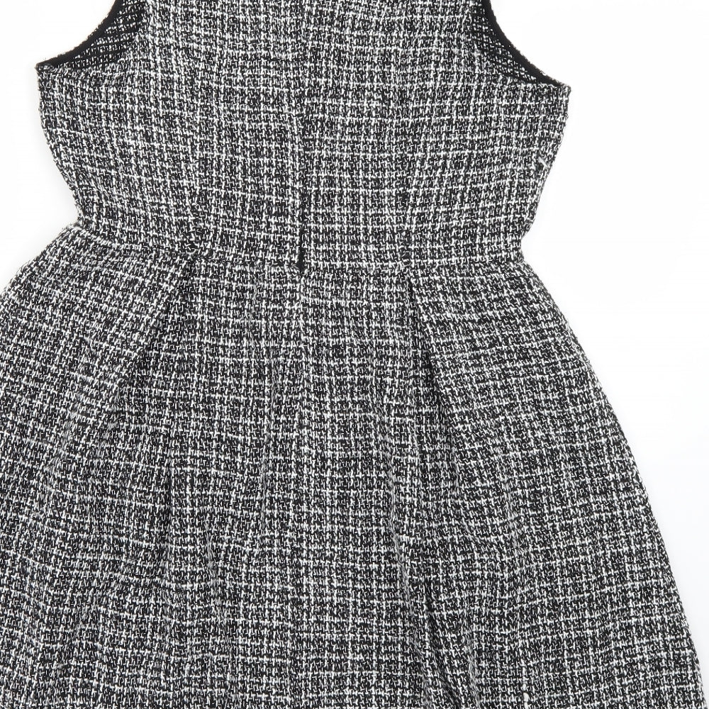 SheIn Womens Multicoloured Geometric  Bodycon  Size L