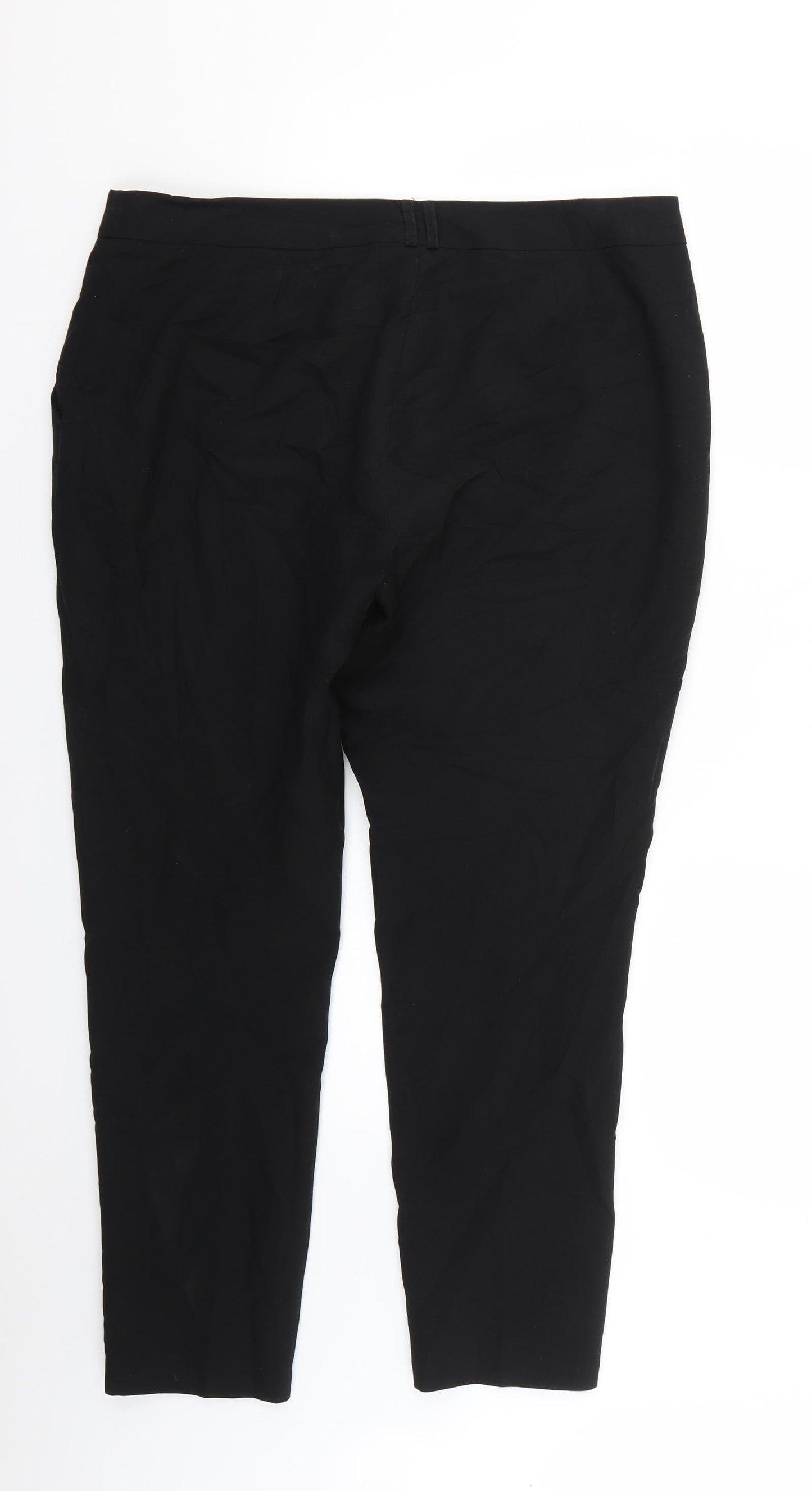 Atmosphere Womens Black   Trousers  Size 14 L25 in